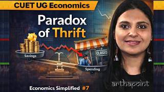 Economics Simplified | Paradox of Thrift | CUET UG Economic Classes | CUET UG Economics PYQ Solution