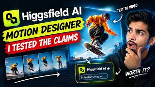 **I Tested Higgsfield AI Motion Designer — Does It Really Work 🤯**