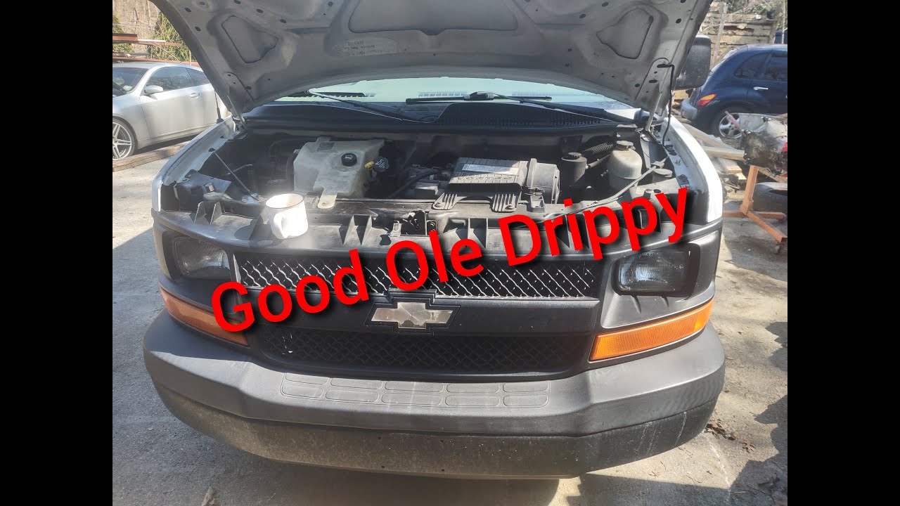 Chevrolet Express 2005 года: устранение утечек охлаждающей жидкости