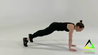 Plank Jack to Push-ups