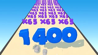 Number Run 3D Gameplay All Levels Android,ios game Mobile Game New Update (Levels 7-8) screenshot 5