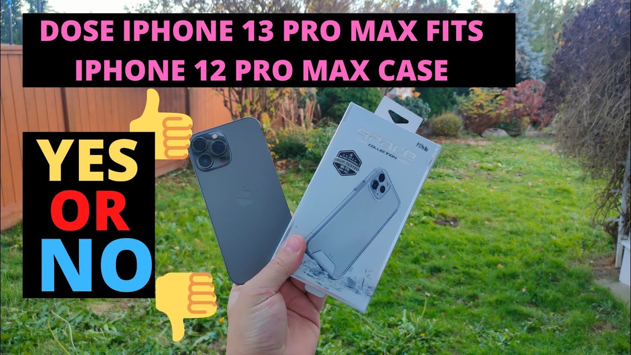 IPHONE 12 PRO MAX DOES IT (FIT) IPHONE 12 PRO MAX  CASE YES OR NO ?? 👎👍👎👍