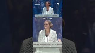 El emotivo discurso de Michelle Obama que conmovió al expresidente