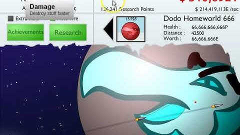 Learn to fly idle dodo homeworld 666 in 1 shot