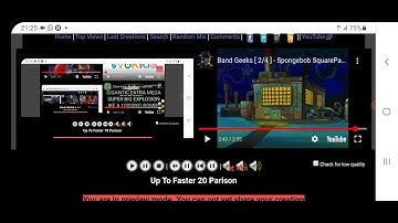 Up To Faster 20 Parison