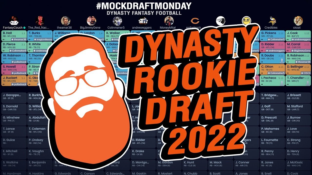 Rookie Mock Draft (Dynasty Fantasy Football 2022)