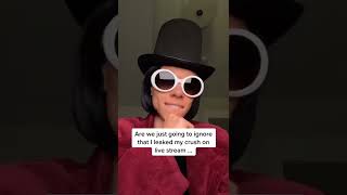 Willy Wonka Tiktok Leaks Crush On Livestream 