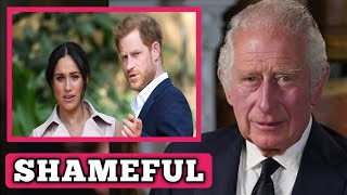 Disgusting!🛑 king Charles banishes Meghan and Harry from the UK for revealing royal secrets