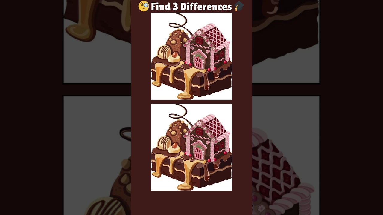 Find 3 differences 1212
