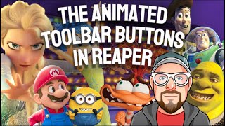 The Animated Toolbar Buttons in REAPER 7