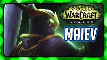 WOW Legion 🌟 Maiev Cutscene/Cinematic - Capturing and Releasing the Demon Hunters