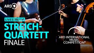 LIVE: Finale im Fach Streichquartett | ARD-Musikwettbewerb LIVE: Finale im Fach Streichquartett | ARD-Musikwettbewerb