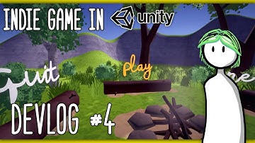 I made a 3D TITLE MENU for my Indie Game - The Last Day of Summer (Devlog #4)