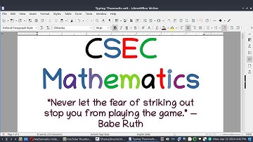 May 2022 Question 3 CSEC Mathematics Past Paper Solution