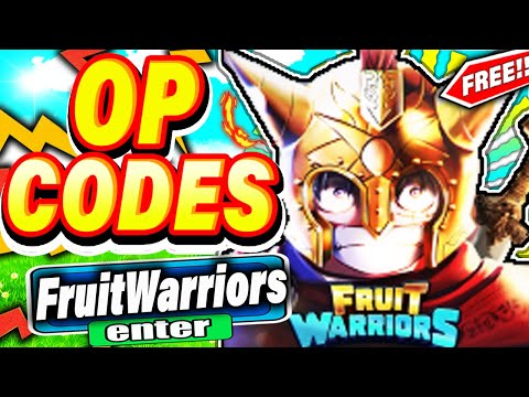 NEW UPDATE CODES* [MOBILE] Fruit Warriors ROBLOX, ALL CODES