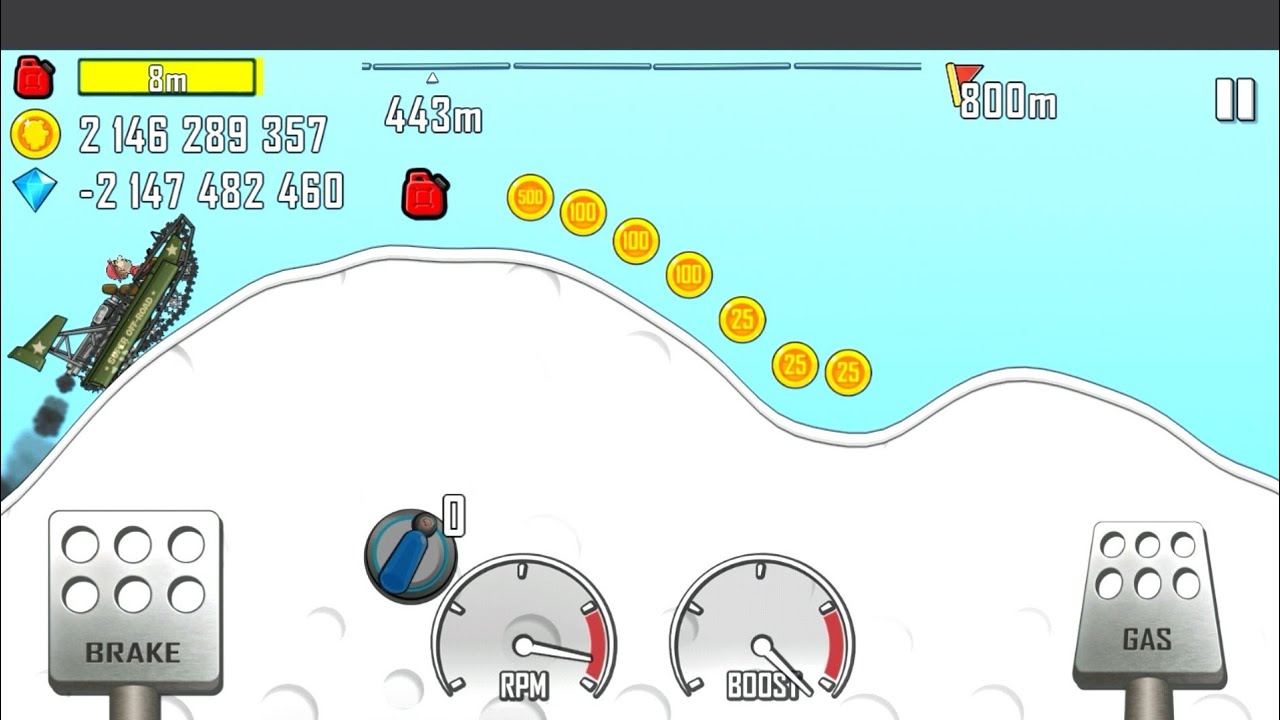 Hill Climb Racing Hack Mod Gameplay Walkthrough Super Offroad (iOS