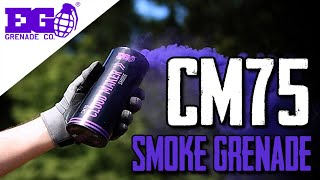 CM75 - Purple Smoke Grenade - Smoke Bomb - Smoke Effect