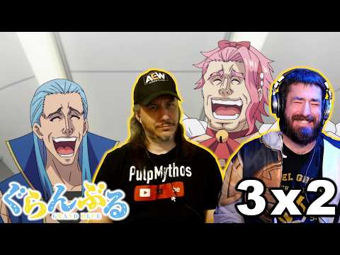 Meet The Otaku Germans! Grand Blue Dreaming Season 3 Episode 2 Reaction | AVR2