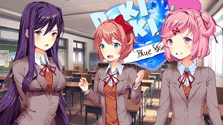 Yuri and Natsuki Fight! | Doki Doki Blue Skies Dub