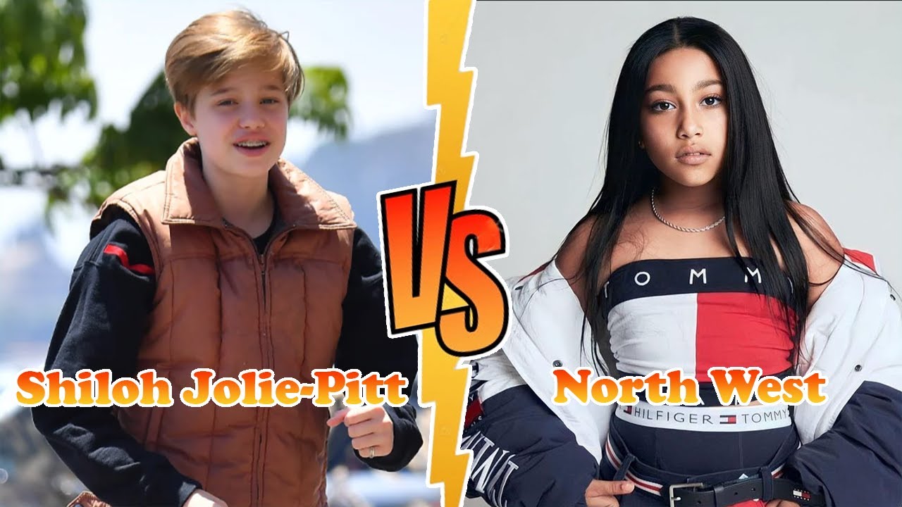 Shiloh Jolie-Pitt VS North West (Kim Kardashian West's Daughter) Transformation ★ From Baby To 2023