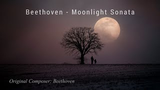 Beethoven - Moonlight Sonata Soft Piano