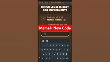 Memefi Video Code | Memefi New Task Code | Memefi Youtube Video Code | Memefi Video Code Today