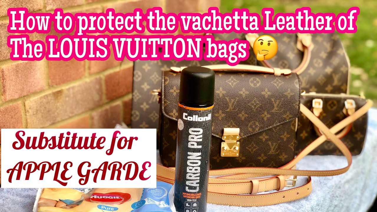 How to protect Vachetta on LOUIS VUITTON Speedy - Collonil leather