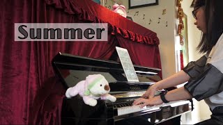 Summer - Joe Hisaishi  || 菊次郎的夏天 piano cover + free sheet music