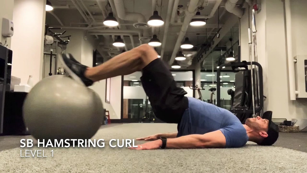 SB Hamstring Curl - Level 1 - YouTube
