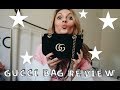 GUCCI GG MARMONT VELVET MINI BAG REVIEW | ONE YEAR ON | DO I REGRET IT?? | LAUREN CROWE