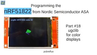 nRF51822 #18: ucglib with ili9341 (english)