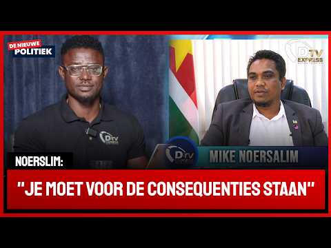 🚀 De Nieuwe Politiek Live • Min Noersalim over stand van zaken Melk Centrale directeur (Suriname)