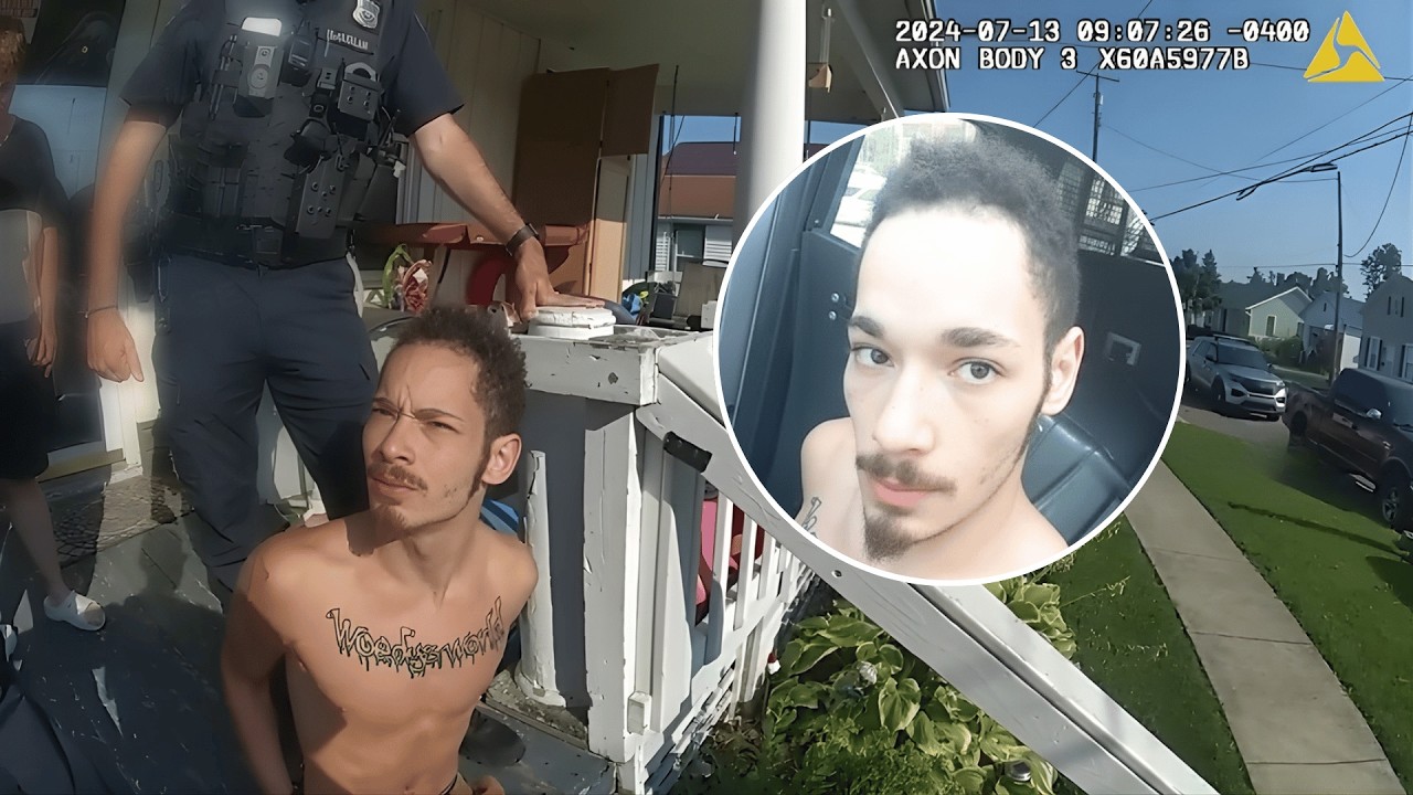 Police Surprise Abusive Son After Mother Secretly Calls 911 - YouTube