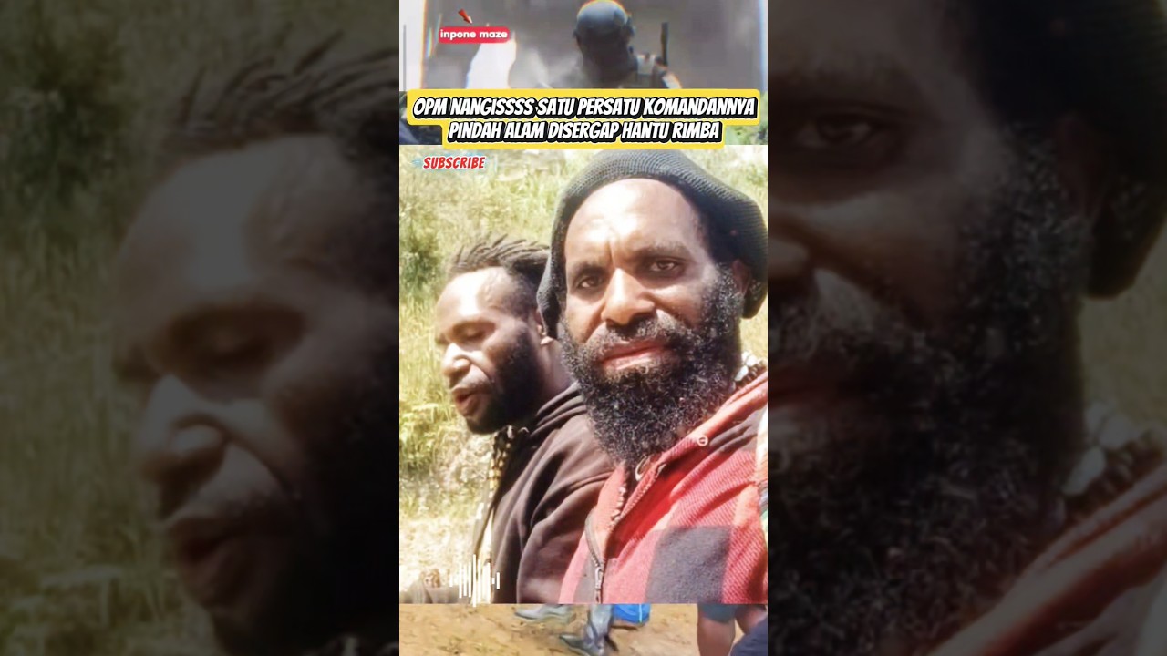 Komandan OPM Satu Persatu Pindah Alam‼️