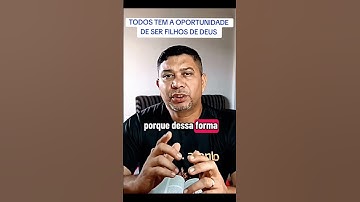 SOMOS CHAMADOS HÁ SER FILHOS DE DEUS #fe #ruahalento #reflexão