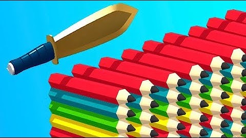 Slice it All! 🥳💥⚡️ Very Satisfying And Reaxing ASMR Slicing Game level 243 - 245