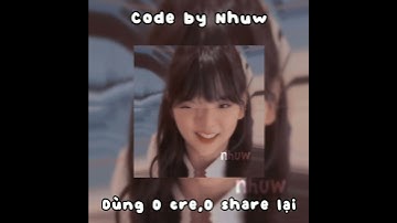 #47 ||•Share code alight motion basic siu xinh nè 🍭