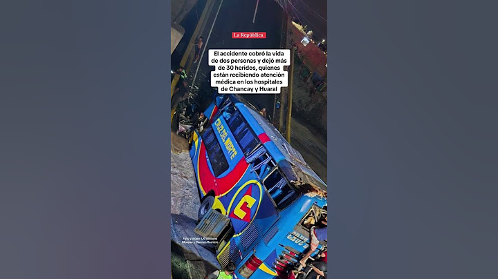 Bus con pasajeros cae al río Chancay tras colapso de puente #lr #shorts