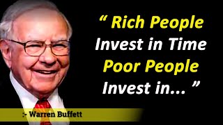 Warren Buffetts Quotes On Success, Money, Life And Stock Wisdom Snack