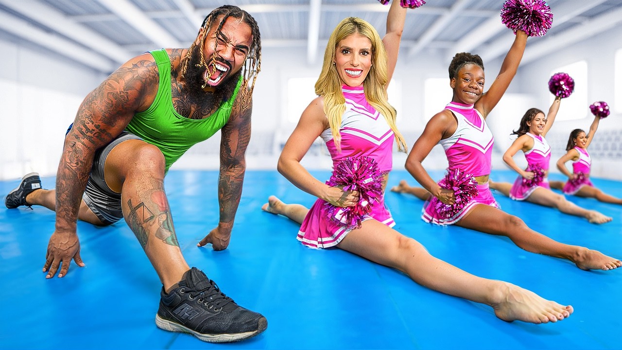Чирлидинг для детей 1-18 лет против "Самого сильного человека в мире"