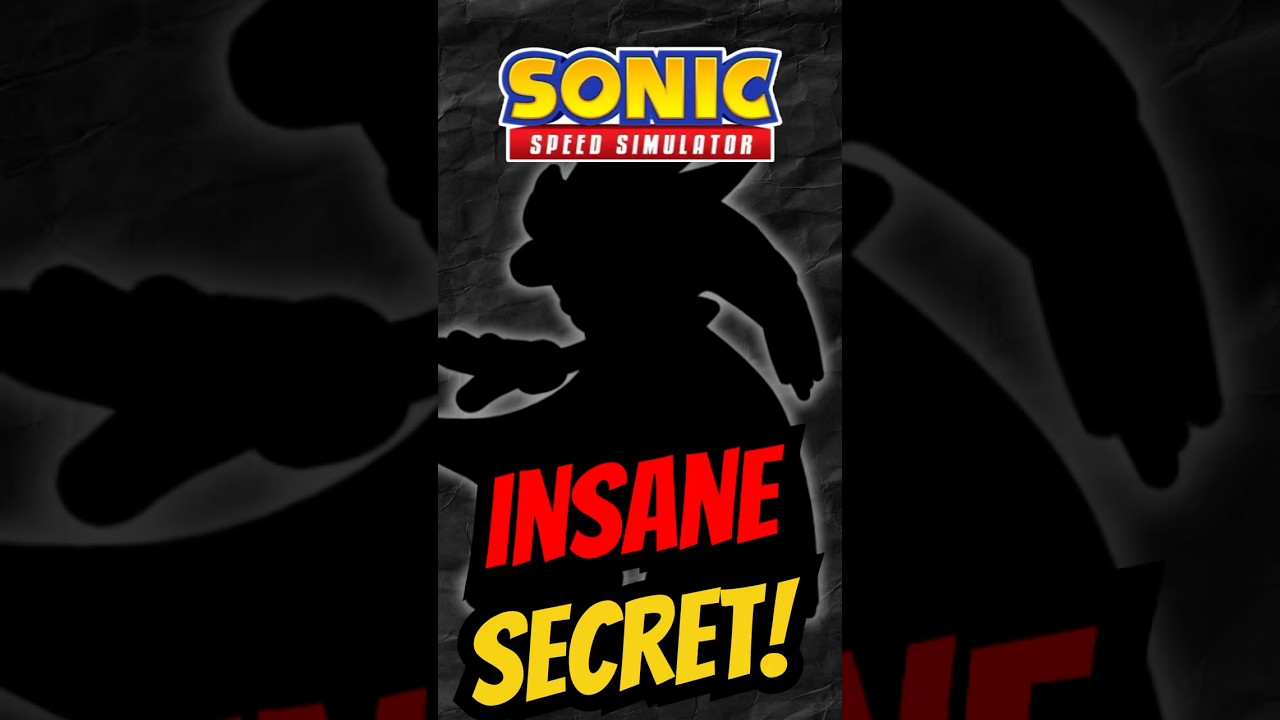 🤫 Этот тизер *СУПЕР!* | Sonic Speed ​​Simulator