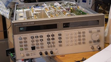 HP 8643A signal generator repair