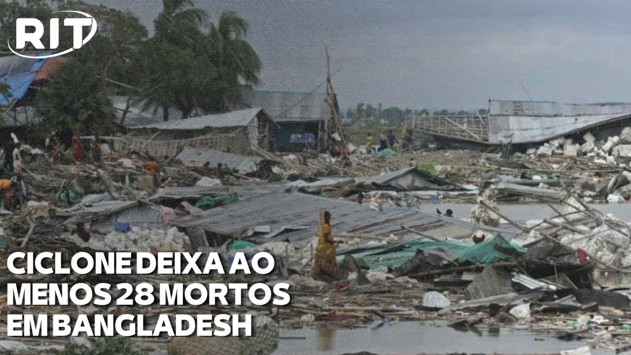 Ciclone Sitrang deixa ao menos 28 mortos em Bangladesh
