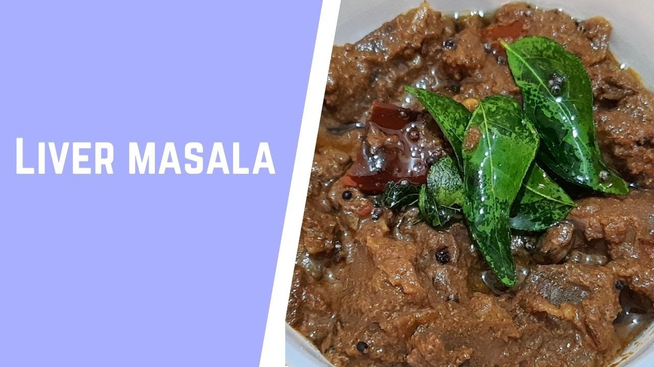 Mutton Liver Masala Goat Liver Masala Liver recipe in Tamil YouTube