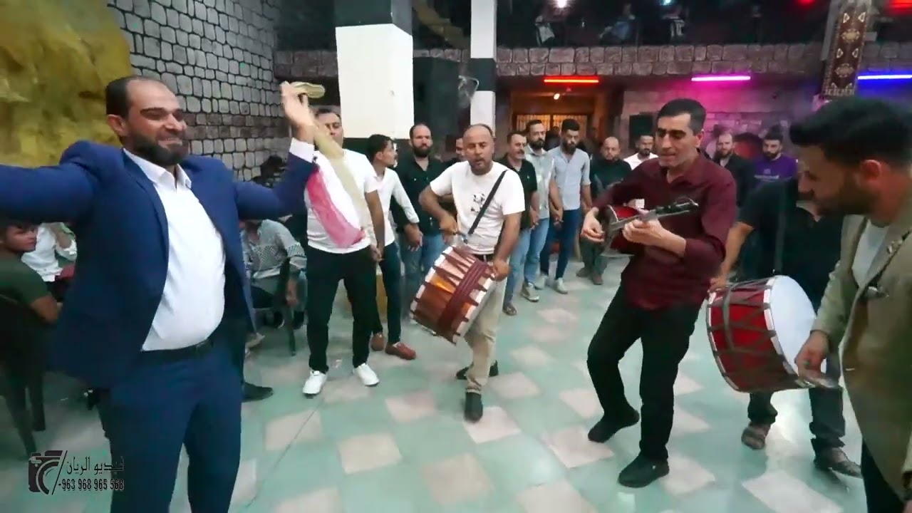 (2) فرقةابو سيوار النعماني تقدم حفل زفاف العريس( محمد زكي )( التركمان) حلب مع الفنان ماهر شيرين ساس