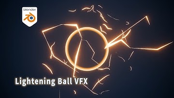 [Tut] Lightening Ball VFX - Blender Geometry Nodes 4.1