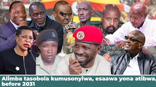 Tasobola Kkusonyiwa Akulimba, Sawa Yonna Oli Wakufa Before 2031