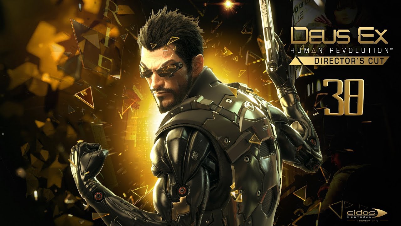 самый крутой герой Deus Ex HR слепое женское прохождение ч.38: Ангел-хранитель