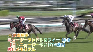 【武豊騎手🥇重賞メモリアル🥇】武豊騎手 ニュージーランドトロフィー（GⅡ） 勝利レースメモリアル