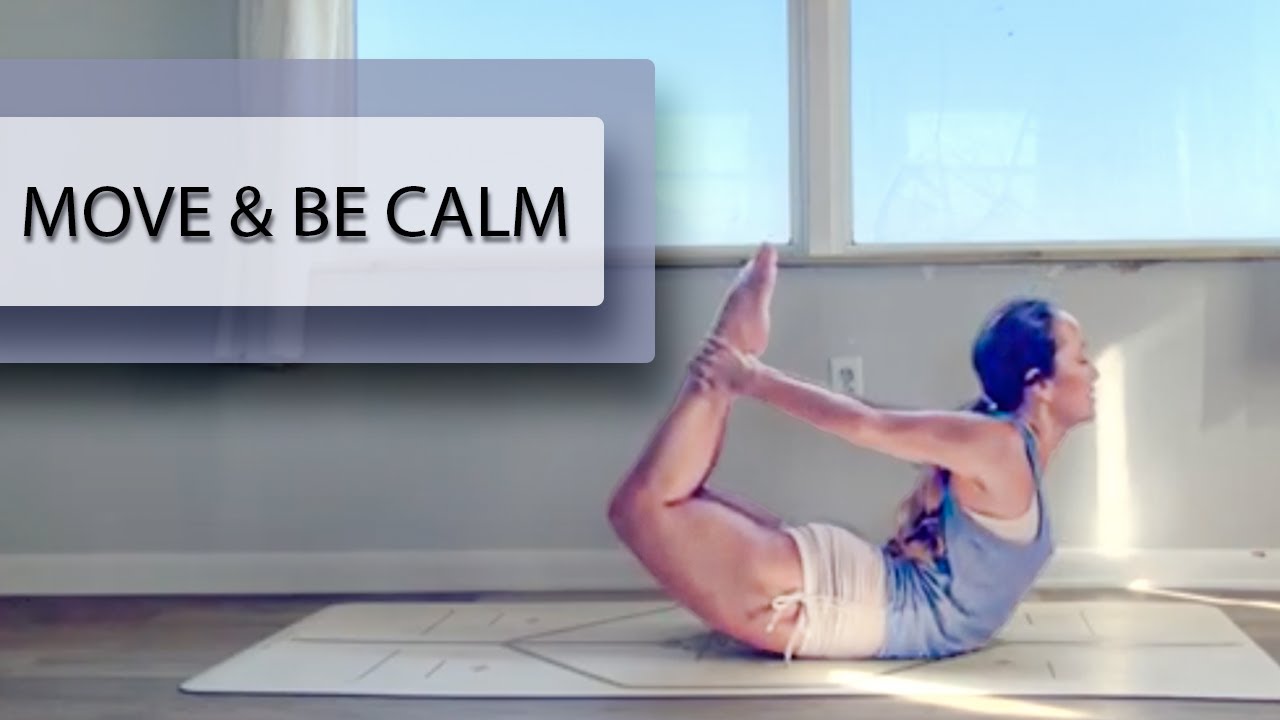 ⁣One Hour Yoga Flow — Move and Be Calm for a Happy Day